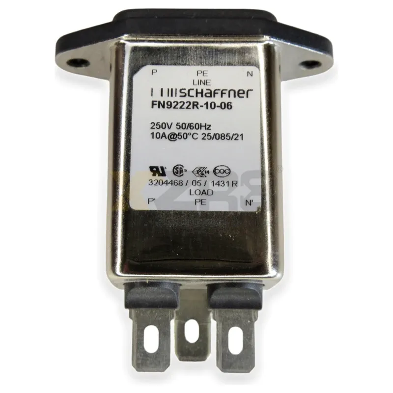 Schaffner FN9222R-10-06 10A 250VAC IEC Power Input Filter with Discharge Resistor - Thumbnail 4