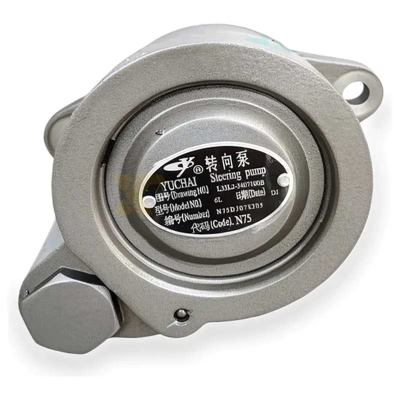 Yuchai Machine Power Steering Pump L33L2-3407100 for Yuchai 6L Engine - Thumbnail 4