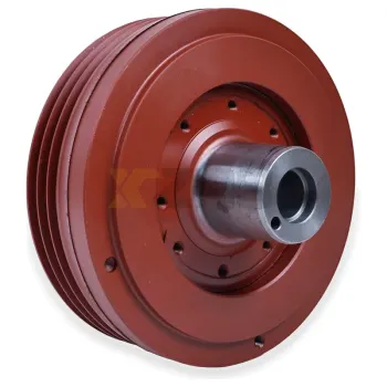 Poulie de vilebrequin du moteur Yuchai F3000-1005140C Composant amortisseur compatible avec la série YC4F