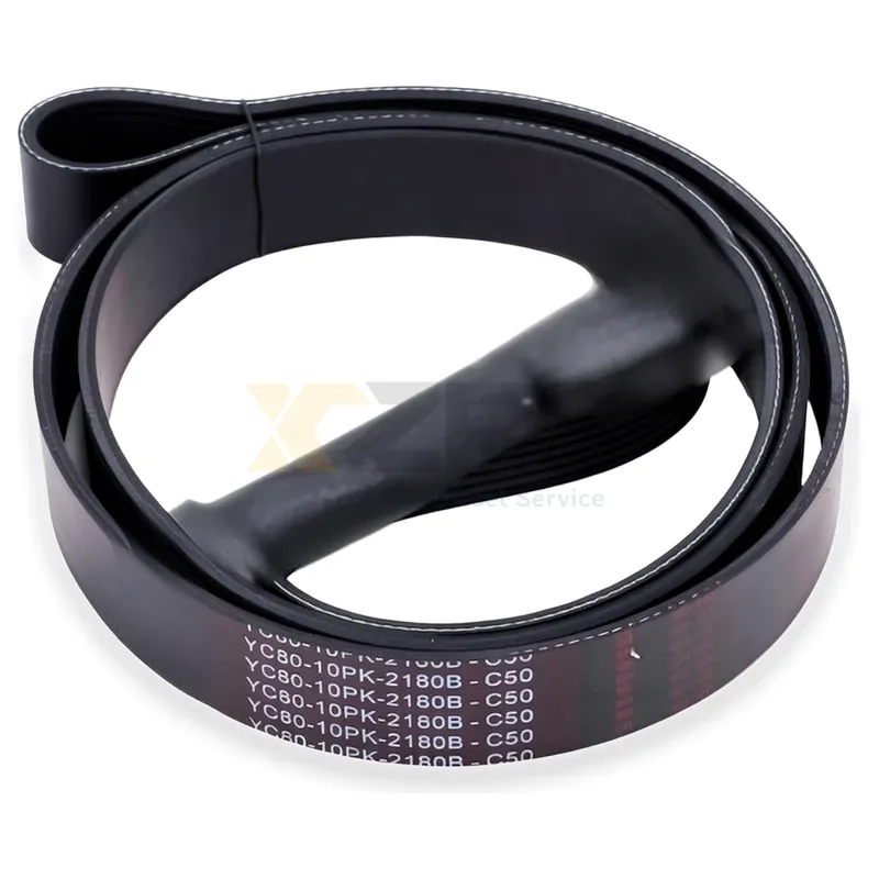 Yuchai Engine Parts - Yuchai Gas Engine Water Pump Belt YC80-10PK-2180B V-Belt Original - Thumbnail 1