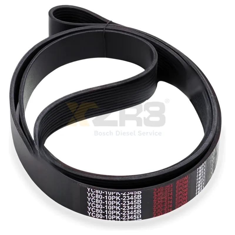 Yuchai Engine Parts - Yuchai Gas Engine Water Pump Belt YC80-10PK-2180B V-Belt Original - Image 2