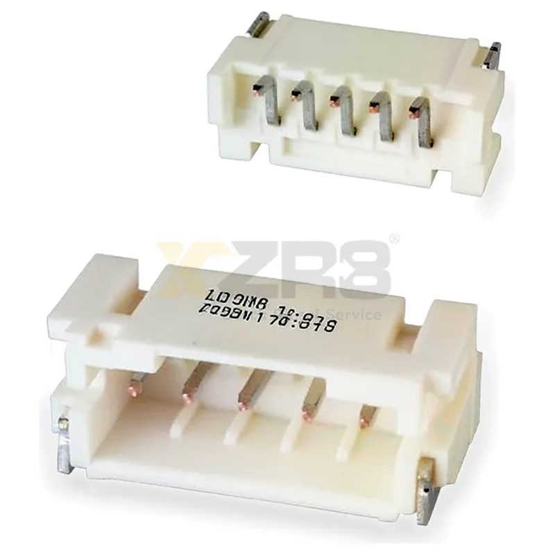 JST S5B-PH-SM4-TB(LF)(SN) PH Series 5-Pin Side Entry SMT Header Connector - Thumbnail 1