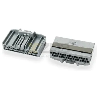 JAE MX34032SF1 32芯矩形连接器外壳 灰色插座 2.2mm间距 非防水汽车级连接器