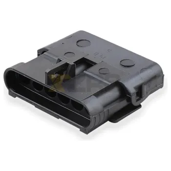 Delphi/ABF 12020786 Weather Pack 6-Way Black Male Connector Conector Selado Ambiental (12020786-B)