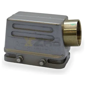 Amphenol C14610G0166004 Heavy Duty Power Connector Cover (C146 Series, Vertical Top Entry, 25 Pins, PG16)