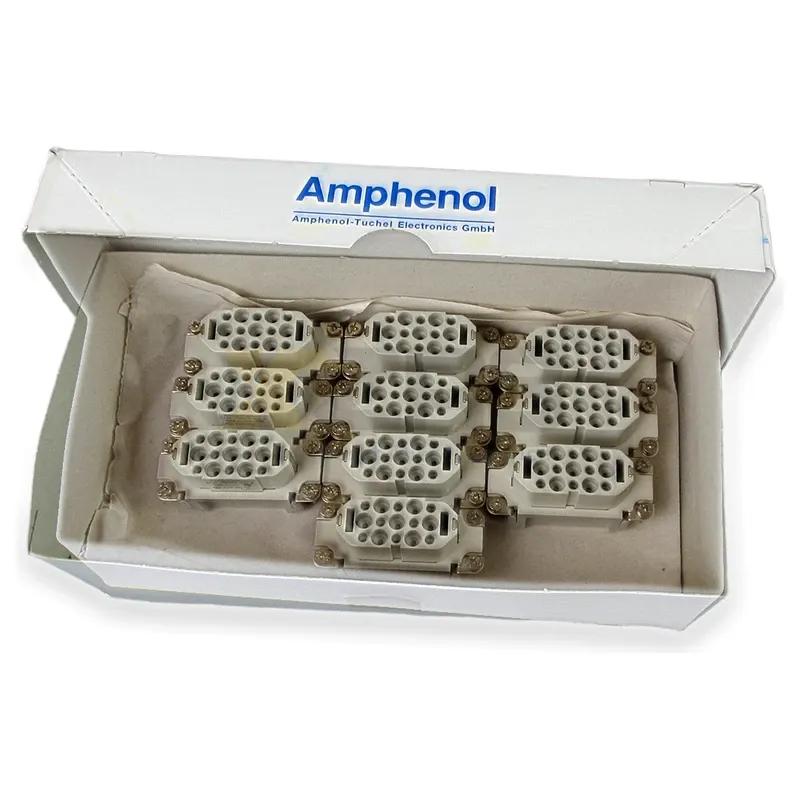 Amphenol AMPHENOL C14610A0150002 Heavy Duty Connector Socket 15+PE Pins Industrial Connector - Image 1