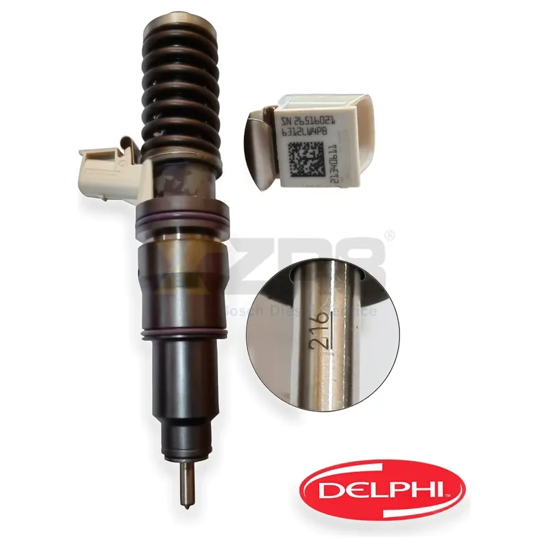 Delphi BEBE4D24001 Электронный инжектор 21371672 для двигателя Volvo D13 - Thumbnail 3