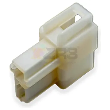 TE Connectivity 172129-1 Fastin-Faston 250 سلسلة 2 موصل ذكري غطاء موصل طبيعي اللون غطاء موصل