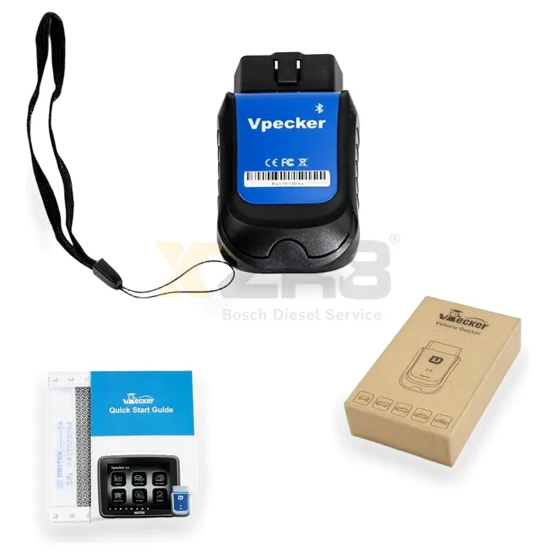Vpecker IDUTEX TPU300 Scanner OBD2 pour Véhicules de Passagers et Commerciaux 12V - Thumbnail 2