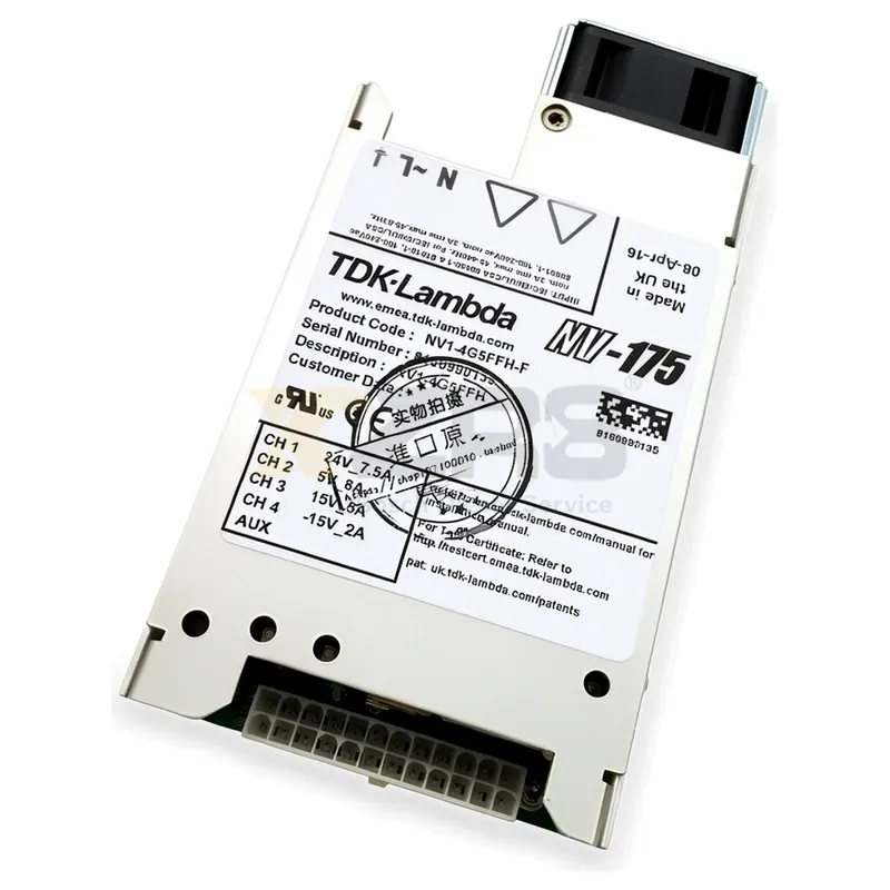 TDK-Lambda NV14G5FFHF AC/DC Power Converter 180W Four Output 24V 5V ±15V - Thumbnail 1