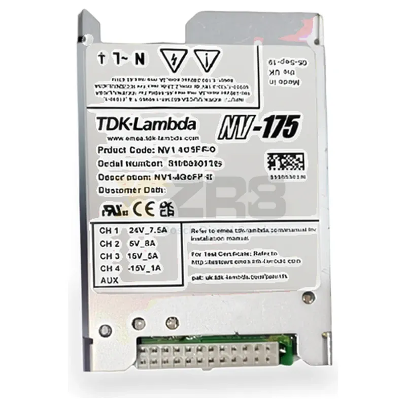 TDK-Lambda NV14G5FFHF AC/DC Power Converter 180W Four Output 24V 5V ±15V - Image 2