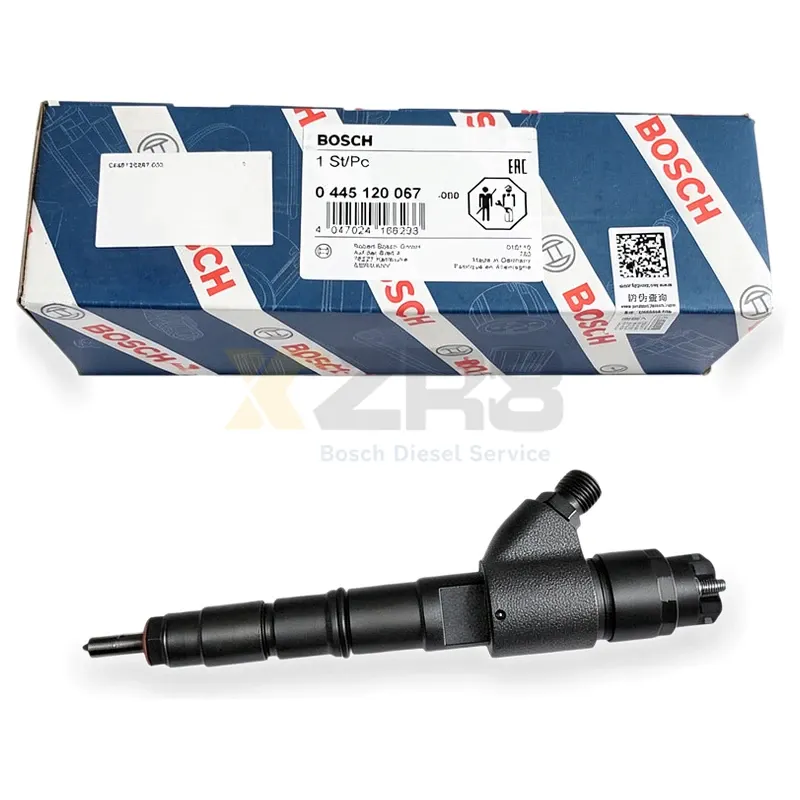 Bosch 0445120067 Conjunto de injetor de rail comum para Volvo EC210 Deutz TCD2012 - Thumbnail 5