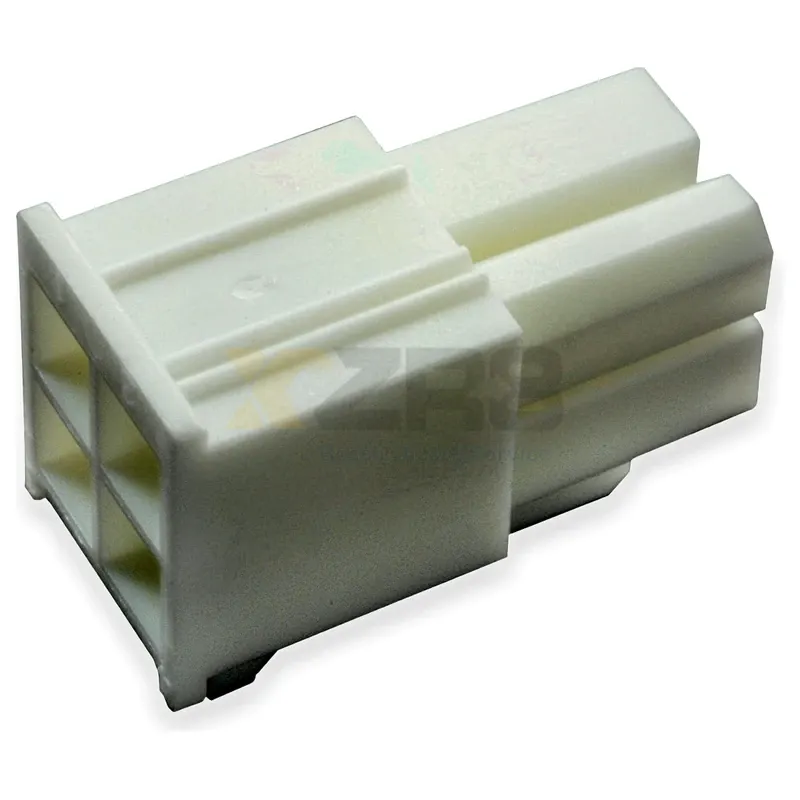 Molex 39-01-2045 Mini-Fit Jr. Female Header Shell 4-Way 4.2mm Pitch Rectangular Power Connector - Image 1