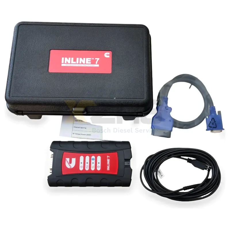 مستشعر Inline 7 Cummins Insite V8.7 أداة التشخيص لشاحنات الركاب الثقيلة - Thumbnail 6