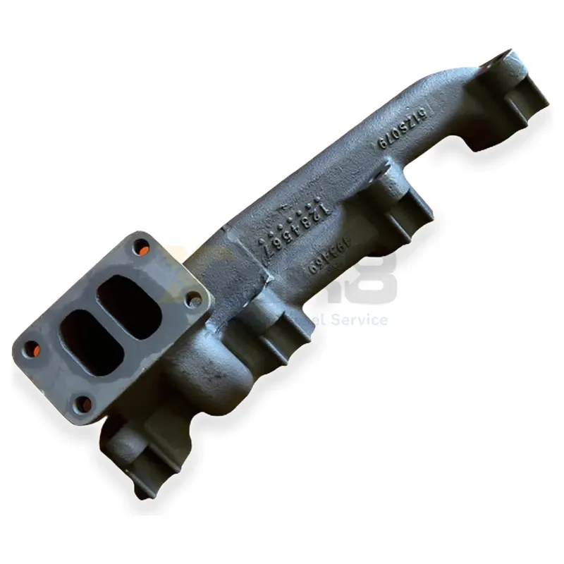Yuchai Engine F30SA-1008204A Exhaust Pipe Exhaust Branch Tube Compatible with 4F Engine - Thumbnail 1