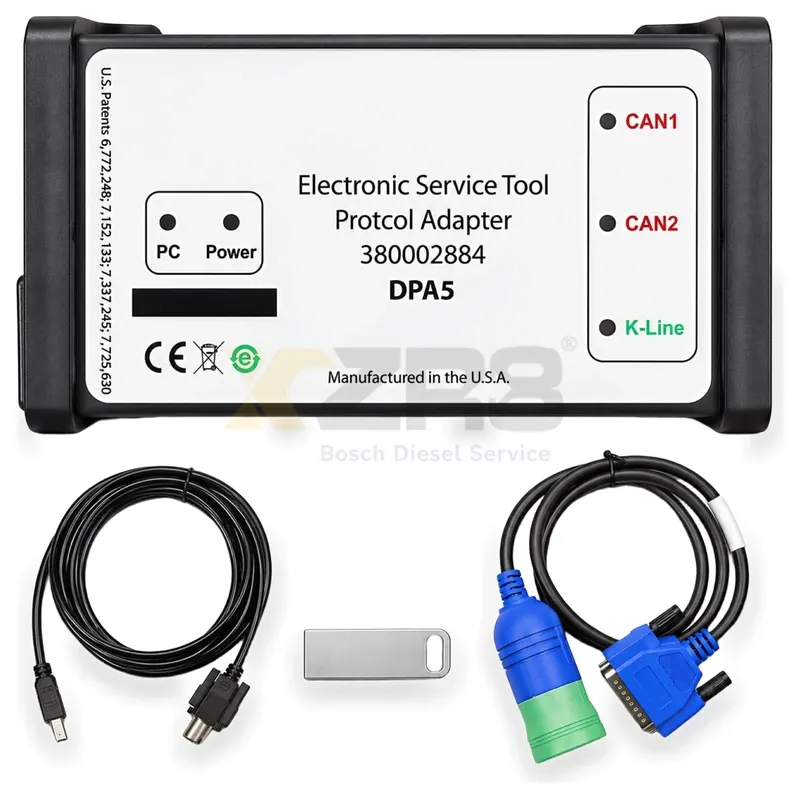 CNH DPA5 诊断套件 Dearborn Protocol Adapter 5 适用于 New Holland CASE 等工程机械 - Image 6