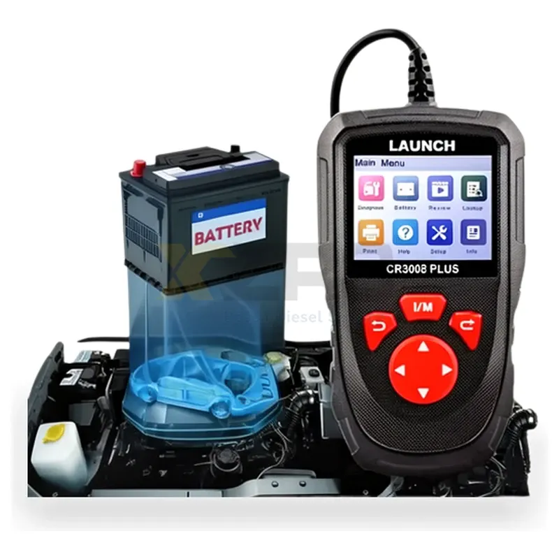 Scanner de diagnostic OBD2 LAUNCH CR3008 - Lecteur de codes d'erreur et testeur de tension de batterie - Thumbnail 1