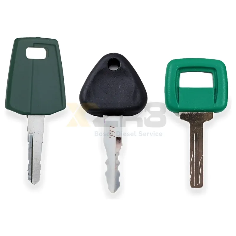 Volvo VOE11039228 VOE14529178 VOE11444208 Ignition Key Set (3 Pieces) - Thumbnail 1
