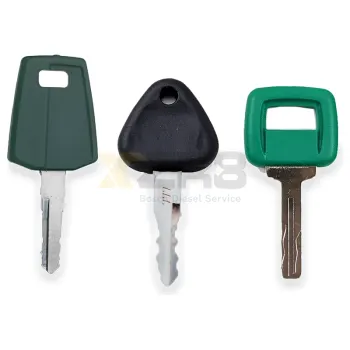Volvo VOE11039228 VOE14529178 VOE11444208 Ignition Key Set (3 Pieces)