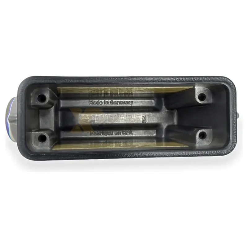 HARTING 19200161540 Han A Top Shell Side Exit Heavy Duty Connector M20 16A Aluminum - Image 4