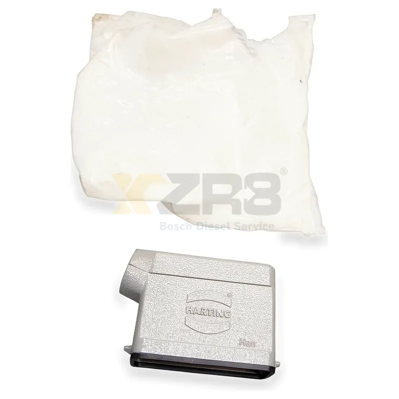HARTING 19200161540 Han A Top Shell Side Exit Heavy Duty Connector M20 16A Aluminum - Image 5