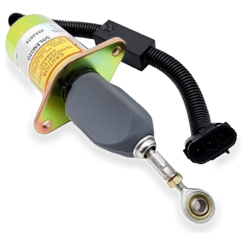 Cummins 4942878 3415706 Ignition Solenoid Compatible with 4BT 6BT 6CT Engines