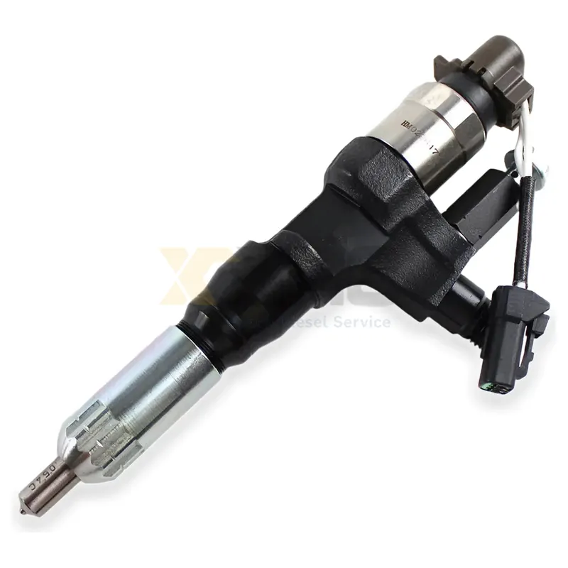 Conjunto de injetor de rail comum Denso 095000-5970 para Nissan Hino 700 série E13C motor - Image 1