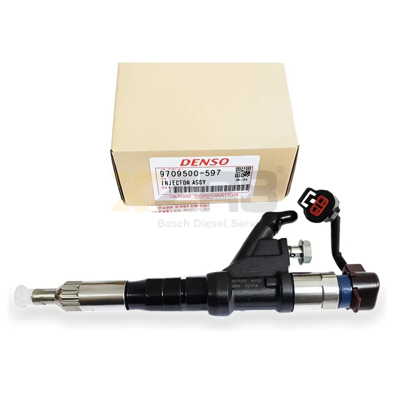 Conjunto de injetor de rail comum Denso 095000-5970 para Nissan Hino 700 série E13C motor - Image 4
