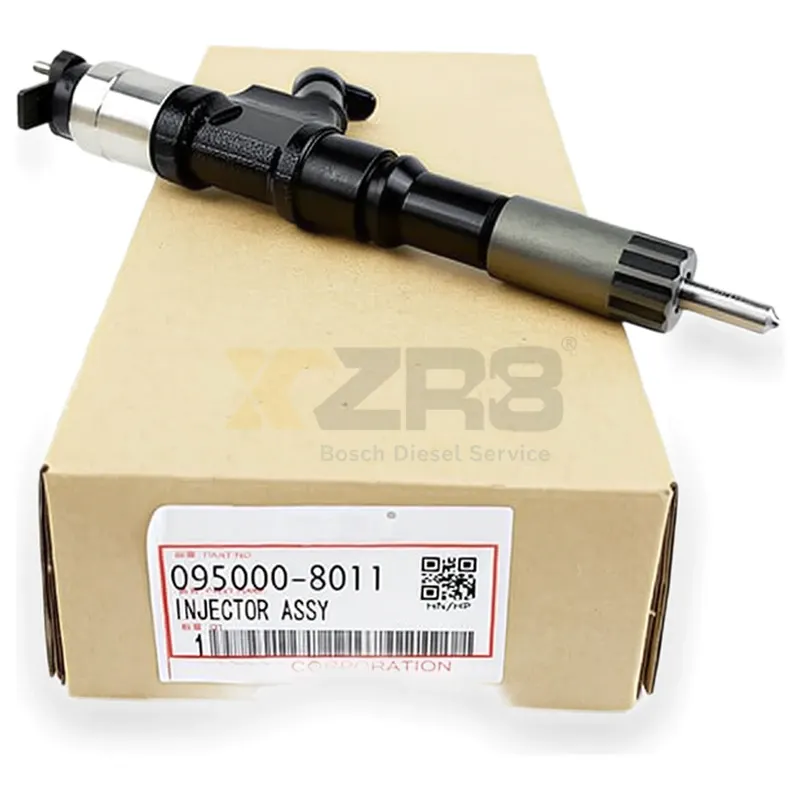 Injecteur de rail commun DENSO 095000-8011 VG1246080051 pour camion lourd HOWO A7 en Chine - Image 2