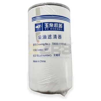 Yuchai T9000-1105140 дизельный фильтр очистки топлива топливный фильтрующий элемент совместим с двигателем YC6T