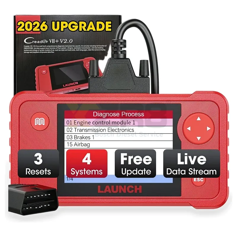مستشعر LAUNCH CReader Professional CRP123 OBD2 لفحص السيارات - فحص النظام الكامل للمحرك/ABS/SRS/نظام التروس - Image 1