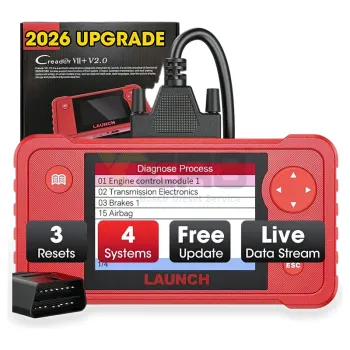 LAUNCH CReader Professional CRP123 OBD2 Vehicle Diagnostic Scanner - Engine/ABS/SRS/Transmission Full System Inspection