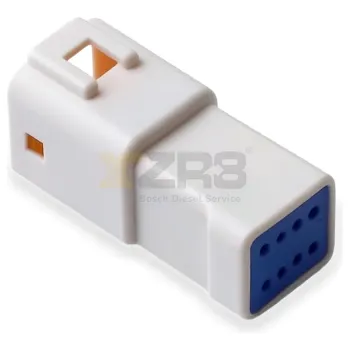 Terminal sem soldadura japonesa JST 08T-JWPF-VSLE-D da série JWPF 2,0mm de espaçamento 8 pinos com carcaça de conector à prova de água fêmea com conector IPX7 para cabos automotivos