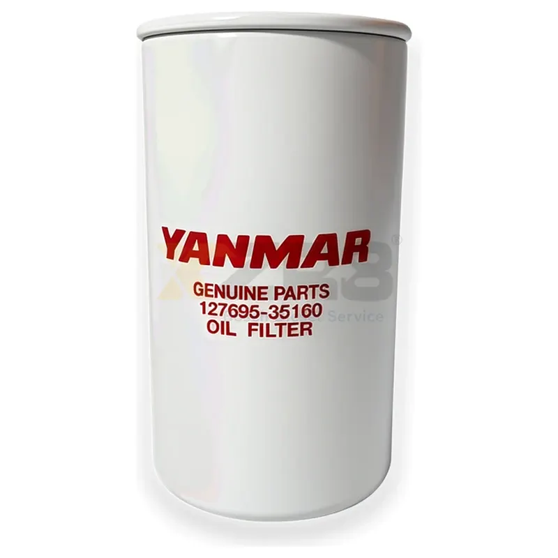 Yanmar 127695-35150 Oil Filter Assembly - Thumbnail 1