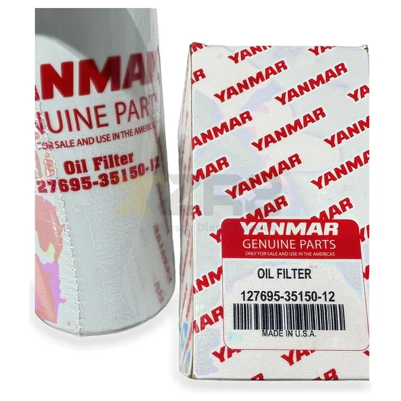 Yanmar 127695-35150 Oil Filter Assembly - Image 4