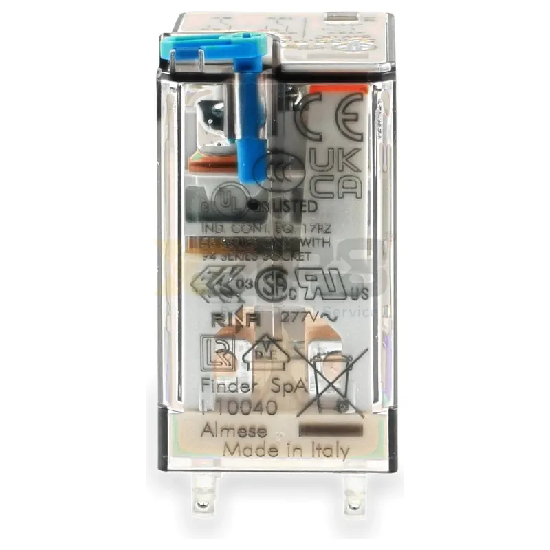 Finder 55.32.9.024.0094 Electromagnetic Relay DPDT 10A 24V DC Plug-in Relay - Thumbnail 2