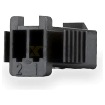 JST SMP-02V-BC SM série avec un pas de 2.5mm et 2 broches, boîtier de connecteur noir