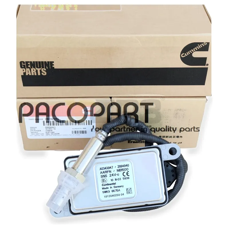 مستشعر NOx كومينز 3690710-KX100 متوافق مع 2894940 2871979 4984577 4954222 2872944 2872946 - Image 1