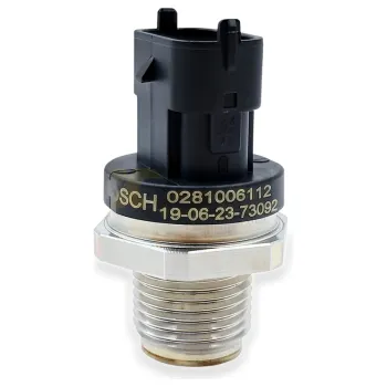 Capteur de pression de rail commun d'origine Bosch 0281006112 / 0 281 006 112 pour moteurs Cummins et autres