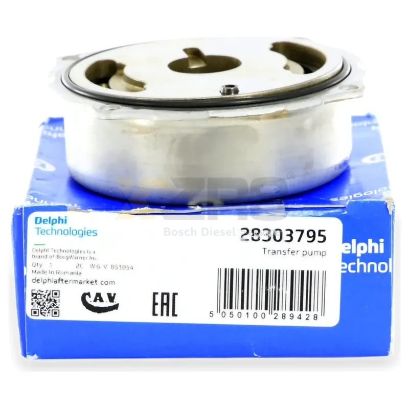 Delphi 28303795 Ensemble de pompe d'injection de rail commun - Pompe d'injection pour JCB, Doosan, Bobcat, Kia, Hyundai - Thumbnail 1