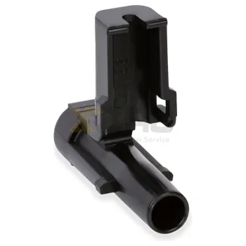 Delphi/Aptiv 12010996 Weather Pack 1-via Conector Macho Selado Preto, Boot, Conector Automotivo
