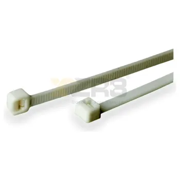 Panduit PLT2M-C Pan-Ty® Fita de Cabo Retenção de Nylon 6.6 de 8 Polegadas (203mm) Miniatura em Cor Natural 100/Pacote