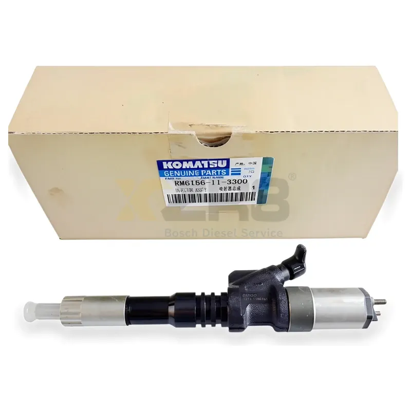 Injecteur de pelle mécanique Komatsu PC400-7 6156-11-3300 injecteur de rail haute pression Denso pour moteur S6D125 - Image 5