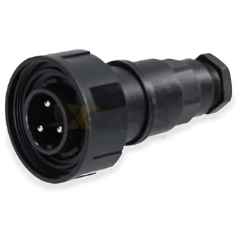 Conector Buccaneer estándar Bulgin PX0731/P 3 núcleos con terminal de tornillo IP68