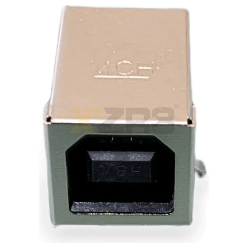 Molex 670688000 USB Type B Female Connector USB 2.0 Right-Angle Through-Hole Gold Plated - Thumbnail 2