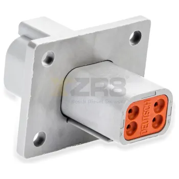 Deutsch DT04-4P-L012 Conector de montaje en brida de 4 núcleos DT Series