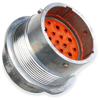 Deutz Deutsch HD34-24-19PN HD30 Series 19-Pin Male Connector Panel Mount Aluminio IP67