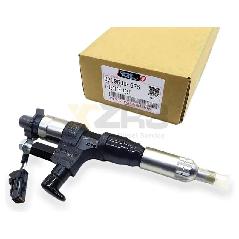 Conjunto de injetor de rail comum Denso 095000-6753 23670-E0030 295050-1170 para motor Nissan J08E - Thumbnail 2