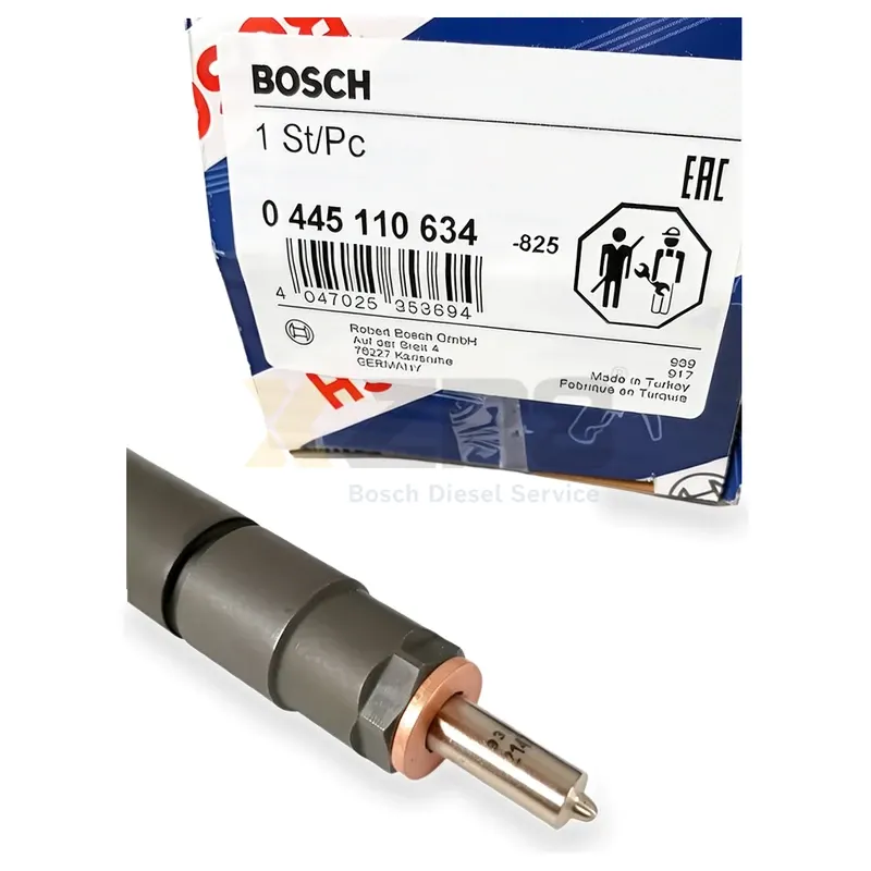 Bosch 0445110634 Injecteur de rail commun CRI2-16 pour Renault, Opel, Vauxhall moteur diesel 2.3L - Image 5