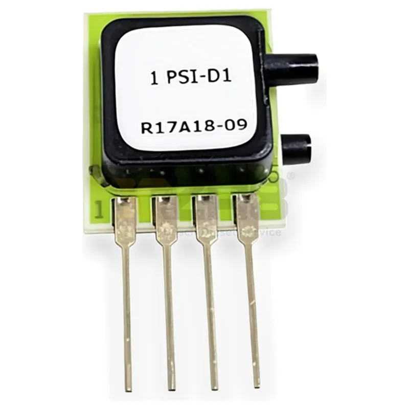 All Sensors PSI-D1-4V-MINI On-Board Pressure Sensor Differential Pressure Amplifier Miniature 4-SIP Package - Image 1